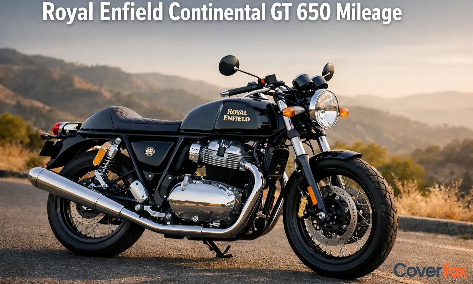 Royal Enfield Continental GT 650 mileage